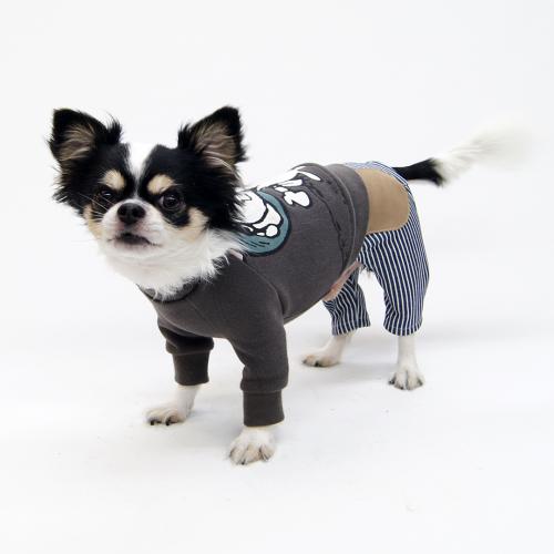 重ね着風ロンパース